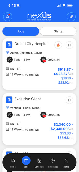 Search for Jobs