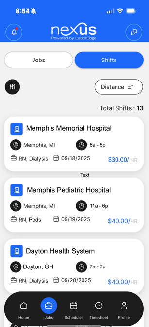 Search for Shifts